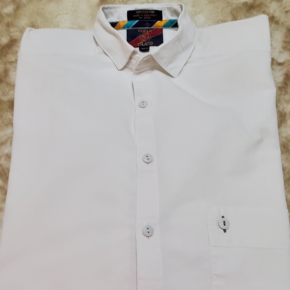 💝 2 For $10 Item💝  World Island Vintage Shirt